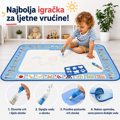 Magična vodena prostirka za crtanje na podu