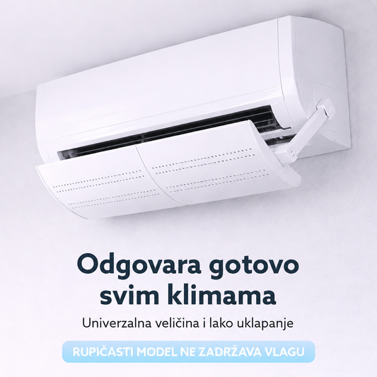 Usmjerivač zraka za klima uređaje, rupičasti model protiv kondenzacije