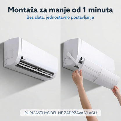 Usmjerivač zraka za klima uređaje, rupičasti model protiv kondenzacije