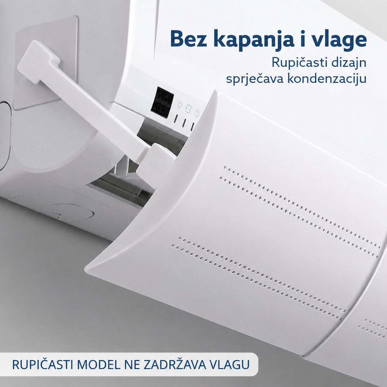 Usmjerivač zraka za klima uređaje, rupičasti model protiv kondenzacije